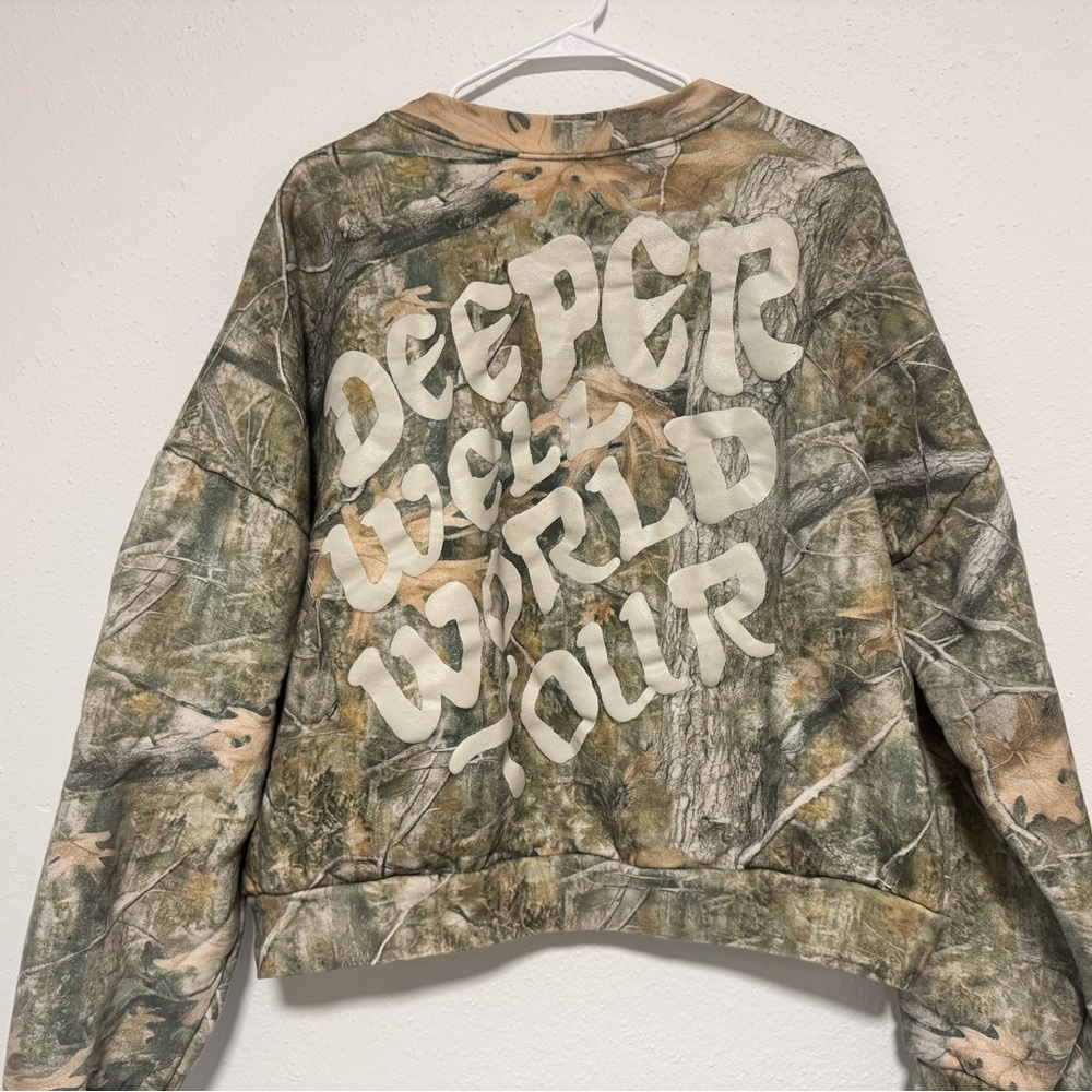 Kacey Musgraves Deeper World Tour Camouflage Sweatshirt